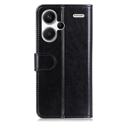 Leather Cover for Xiaomi Redmi Note 13 Pro+ 5G Crazy Horse Texture Cell Phone Cases