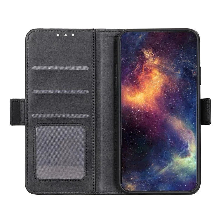 For Xiaomi Redmi Note 13 Pro 5G / Poco X6 5G Cell Phone Case Magnetic Clasp Leather Stand Cover