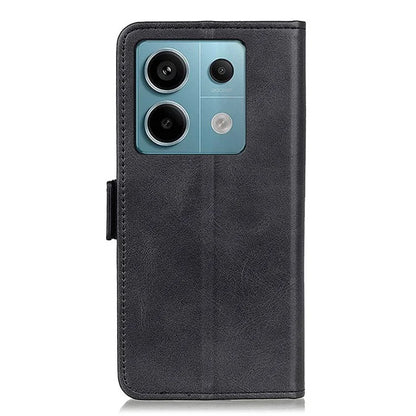 For Xiaomi Redmi Note 13 Pro 5G / Poco X6 5G Cell Phone Case Magnetic Clasp Leather Stand Cover
