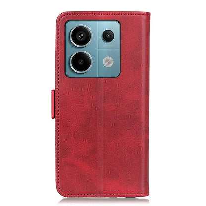 For Xiaomi Redmi Note 13 Pro 5G / Poco X6 5G Cell Phone Case Magnetic Clasp Leather Stand Cover