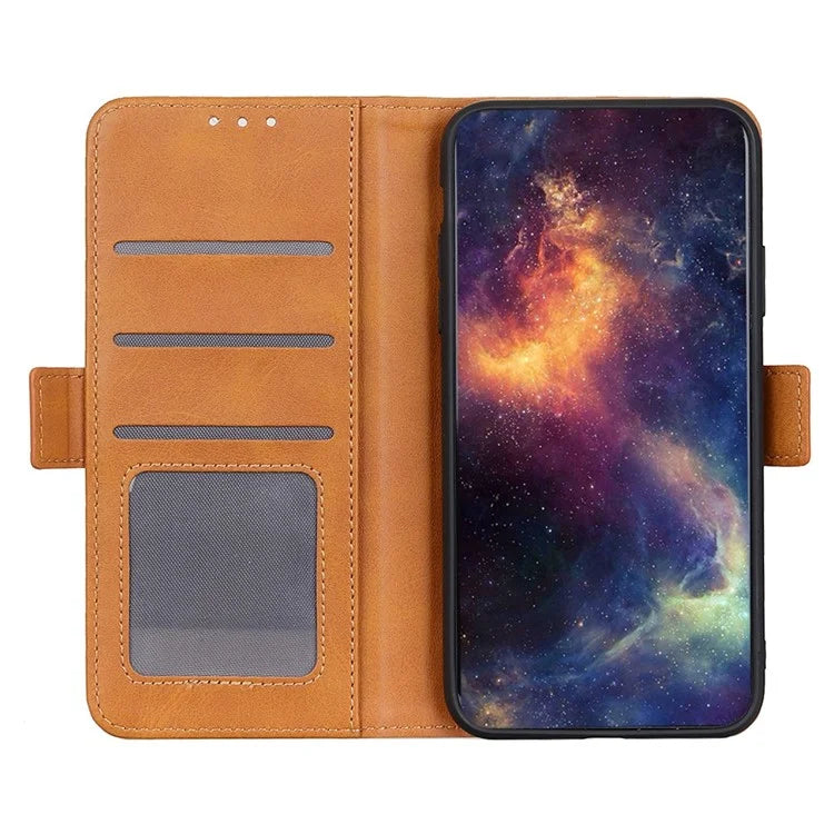For Xiaomi Redmi Note 13 Pro 5G / Poco X6 5G Cell Phone Case Magnetic Clasp Leather Stand Cover