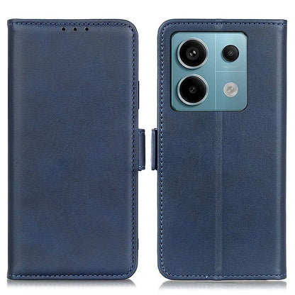 For Xiaomi Redmi Note 13 Pro 5G / Poco X6 5G Cell Phone Case Magnetic Clasp Leather Stand Cover