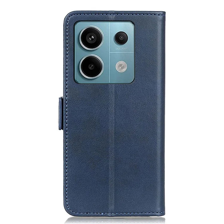 For Xiaomi Redmi Note 13 Pro 5G / Poco X6 5G Cell Phone Case Magnetic Clasp Leather Stand Cover