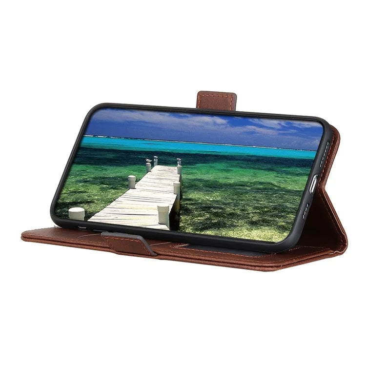 For Xiaomi Redmi Note 13 Pro 5G / Poco X6 5G Cell Phone Case Magnetic Clasp Leather Stand Cover