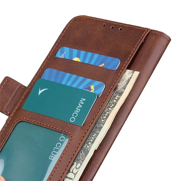 For Xiaomi Redmi Note 13 Pro 5G / Poco X6 5G Cell Phone Case Magnetic Clasp Leather Stand Cover