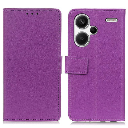 For Xiaomi Redmi Note 13 Pro+ 5G Cell Phone Cases Drop Resistant PU Leather Cover