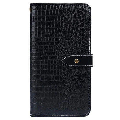 IDEWEI For Xiaomi Redmi 13C 4G / Poco C65 4G Cell Phone Case Crocodile Texture Leather Wallet Cover