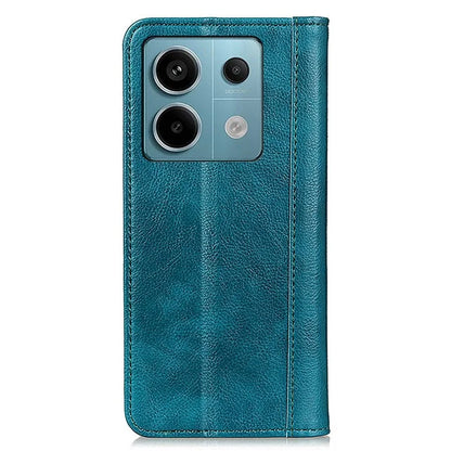 For Xiaomi Redmi Note 13 Pro 5G / Poco X6 5G Case Litchi Texture Split Leather Cell Phone Cover