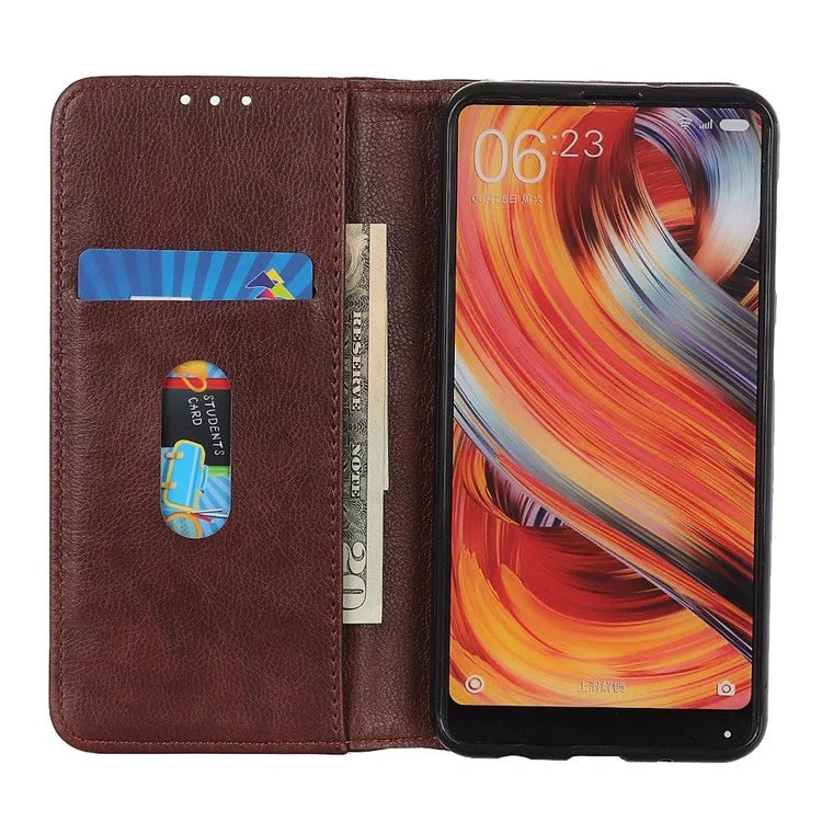 For Xiaomi Redmi Note 13 Pro 5G / Poco X6 5G Case Litchi Texture Split Leather Cell Phone Cover