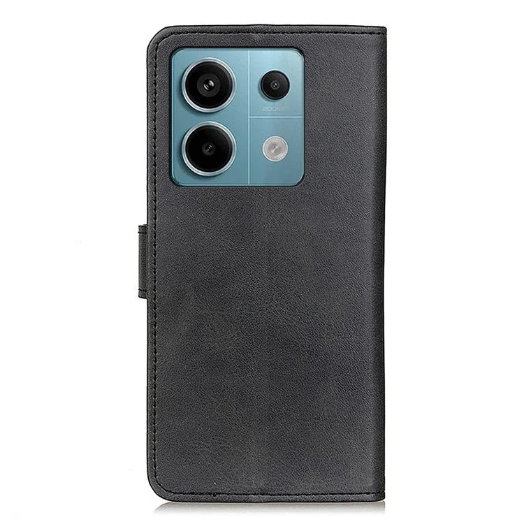 For Xiaomi Redmi Note 13 Pro 5G / Poco X6 5G Cell Phone Cases Cowhide Texture PU Leather Cover