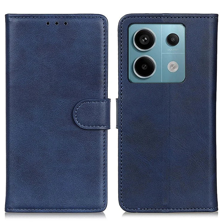 For Xiaomi Redmi Note 13 Pro 5G / Poco X6 5G Cell Phone Cases Cowhide Texture PU Leather Cover