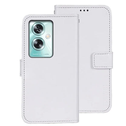 IDEWEI For Oppo A79 5G Case PU Leather Wallet Phone Cover Crazy Horse Texture Phone Shell