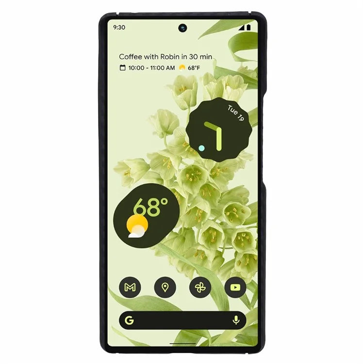For Google Pixel 6 Case 1500D Coarse Texture Aramid Fiber Shockproof Cover with Precise Cutout