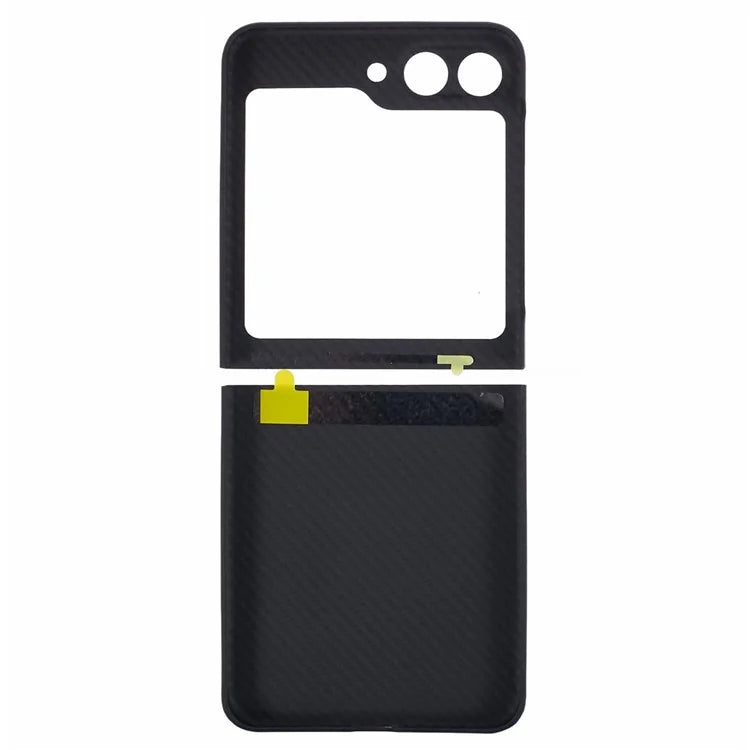 For Samsung Galaxy Z Flip5 5G Case 600D Fine Texture Aramid Fiber Chinese Words Design Phone Cover