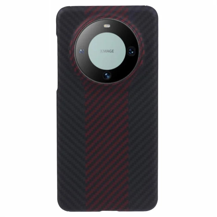 Racing Track Series for Huawei Mate 60 Cell Phone Case Aramid Fiber Anti-scratch Cover (Big Rear Lens Hole)