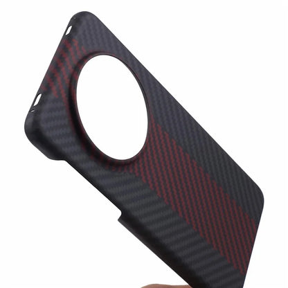 Racing Track Series for Huawei Mate 60 Cell Phone Case Aramid Fiber Anti-scratch Cover (Big Rear Lens Hole)
