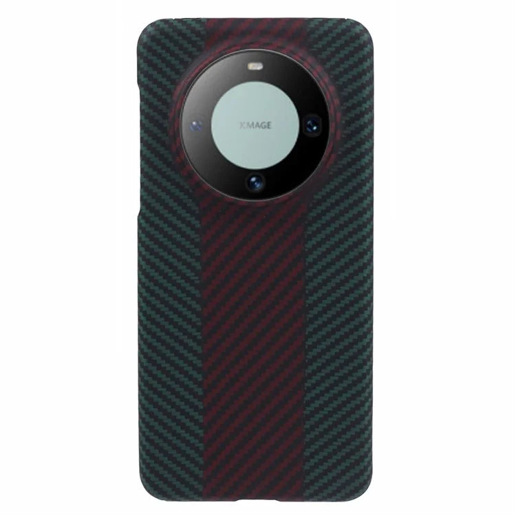 Racing Track Series for Huawei Mate 60 Cell Phone Case Aramid Fiber Anti-scratch Cover (Big Rear Lens Hole)