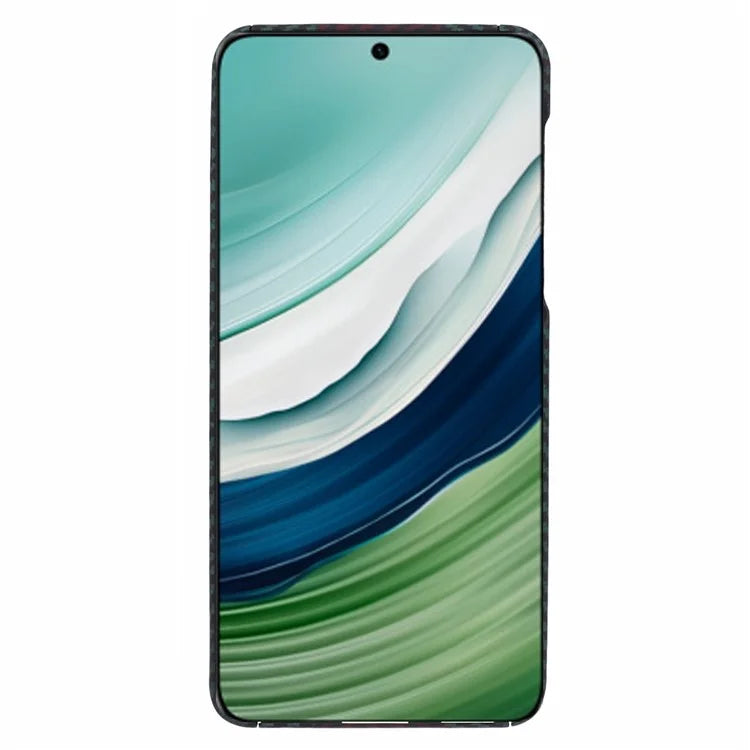 Racing Track Series for Huawei Mate 60 Cell Phone Case Aramid Fiber Anti-scratch Cover (Big Rear Lens Hole)