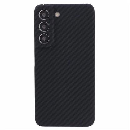 For Samsung Galaxy S23+ Case Case Aramid Fiber 1500D Coarse Texture Precise Lens Cutout Black Phone Protector