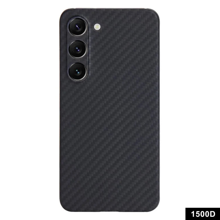 For Samsung Galaxy S22 5G Case Precise Rear Lens Cutout Aramid Fiber 1500D Coarse Texture Cover