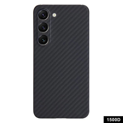 For Samsung Galaxy S22 5G Case Precise Rear Lens Cutout Aramid Fiber 1500D Coarse Texture Cover