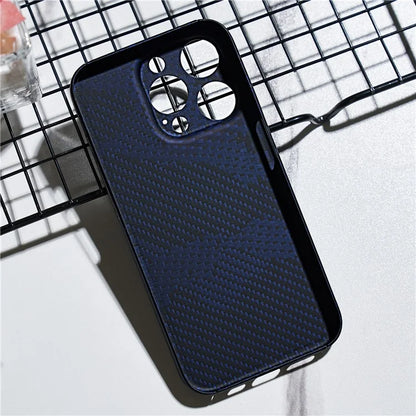 For iPhone 15 Pro Case Aramid Fiber Camouflage Style Precise Cutout Phone Protective Shell