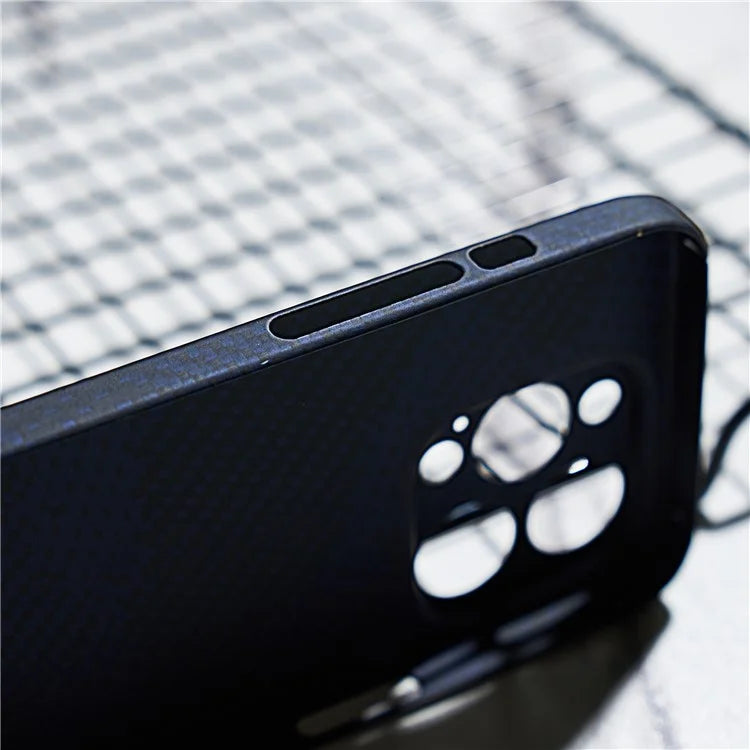 For iPhone 15 Pro Case Aramid Fiber Camouflage Style Precise Cutout Phone Protective Shell