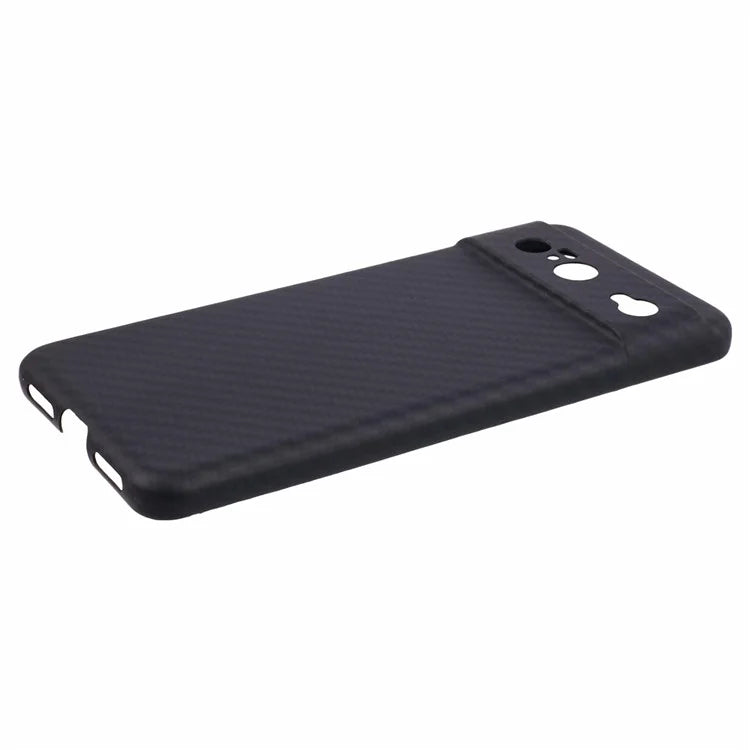 Aramid Fiber Phone Cover for Google Pixel 8 Case 1500D Coarse Texture Black Phone Shell Precise Lens Cutout