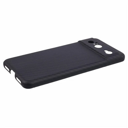 Aramid Fiber Phone Cover for Google Pixel 8 Case 1500D Coarse Texture Black Phone Shell Precise Lens Cutout