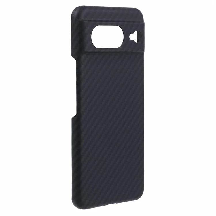 For Google Pixel 8 Case 1500D Coarse Texture Black Aramid Fiber Carbon Fiber Texture Phone Cover (Precise Cutout)