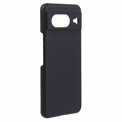 For Google Pixel 8 Case 1500D Coarse Texture Black Aramid Fiber Carbon Fiber Texture Phone Cover (Precise Cutout)