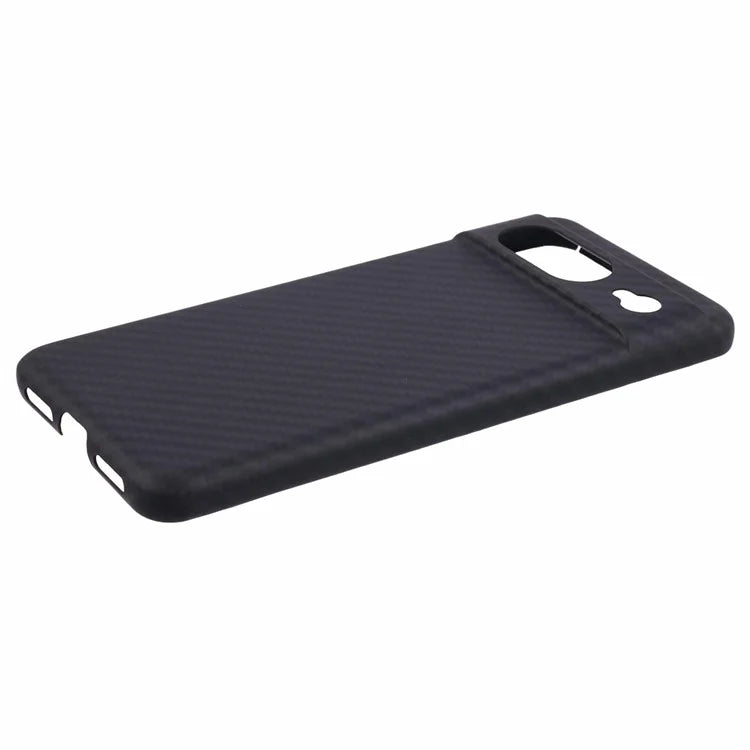 For Google Pixel 8 Case 1500D Coarse Texture Black Aramid Fiber Carbon Fiber Texture Phone Cover (Precise Cutout)