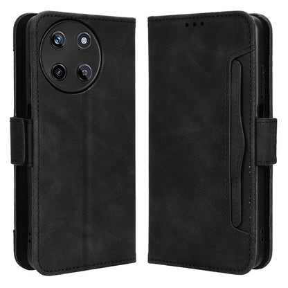 For Realme 11 4G (159.9x73.3x7.95mm) Wallet Case PU Leather Multiple Card Slots  Phone Cover
