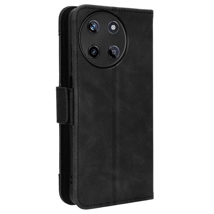 For Realme 11 4G (159.9x73.3x7.95mm) Wallet Case PU Leather Multiple Card Slots  Phone Cover