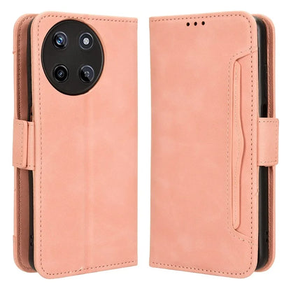For Realme 11 4G (159.9x73.3x7.95mm) Wallet Case PU Leather Multiple Card Slots  Phone Cover