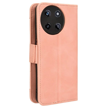 For Realme 11 4G (159.9x73.3x7.95mm) Wallet Case PU Leather Multiple Card Slots  Phone Cover