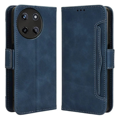 For Realme 11 4G (159.9x73.3x7.95mm) Wallet Case PU Leather Multiple Card Slots  Phone Cover