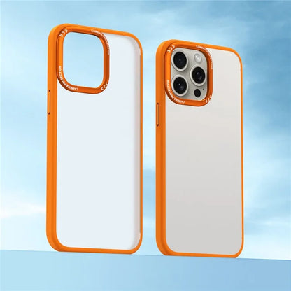 For iPhone 15 Pro Matte Case Anti-Scratch PC+TPU Phone Cover