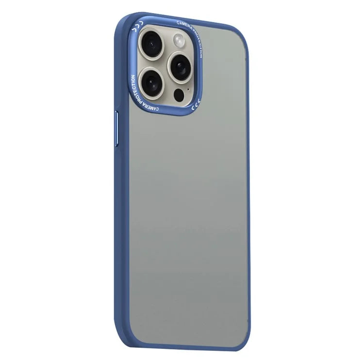 For iPhone 15 Pro Matte Case Anti-Scratch PC+TPU Phone Cover