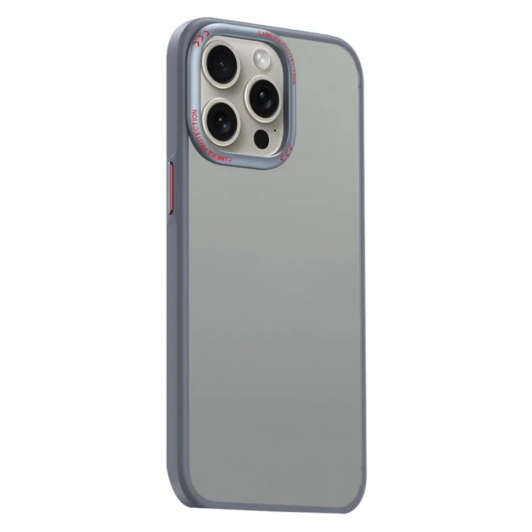 For iPhone 15 Pro Matte Case Anti-Scratch PC+TPU Phone Cover