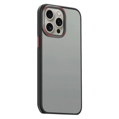 For iPhone 15 Pro Matte Case Anti-Scratch PC+TPU Phone Cover
