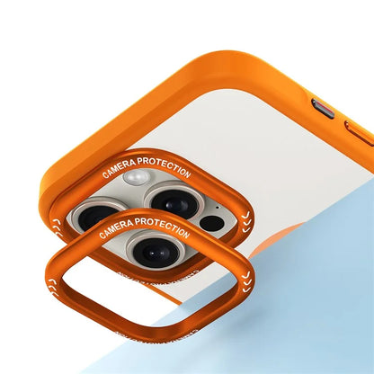 For iPhone 15 Pro Matte Case Anti-Scratch PC+TPU Phone Cover