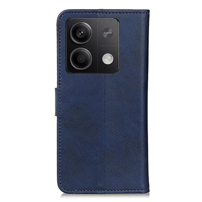 For Xiaomi Redmi Note 13 5G / 13 5G (China) Case Cowhide Texture PU Leather Stand Phone Cover