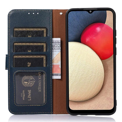 KHAZNEH For Xiaomi Redmi Note 13 5G / 13 5G (China) Cell Phone Case RFID Blocking Litchi Texture Protective Cover