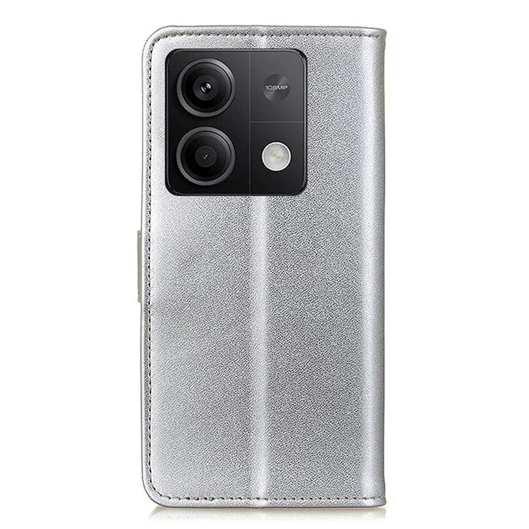 For Xiaomi Redmi Note 13 5G / 13 5G (China) Case Anti-Scratch PU Leather Drop-Proof Cell Phone Cover Wallet
