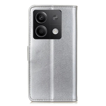 For Xiaomi Redmi Note 13 5G / 13 5G (China) Case Anti-Scratch PU Leather Drop-Proof Cell Phone Cover Wallet