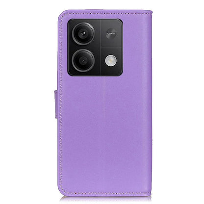 For Xiaomi Redmi Note 13 5G / 13 5G (China) Case Anti-Scratch PU Leather Drop-Proof Cell Phone Cover Wallet