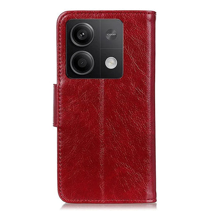 For Xiaomi Redmi Note 13 5G / 13 5G (China) Case Nappa Texture Wallet Cover Split Leather Phone Shell