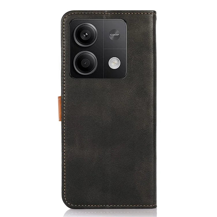 KHAZNEH For Xiaomi Redmi Note 13 5G / 13 5G (China) Phone Case PU Leather Wallet Stand Phone Cover Shell