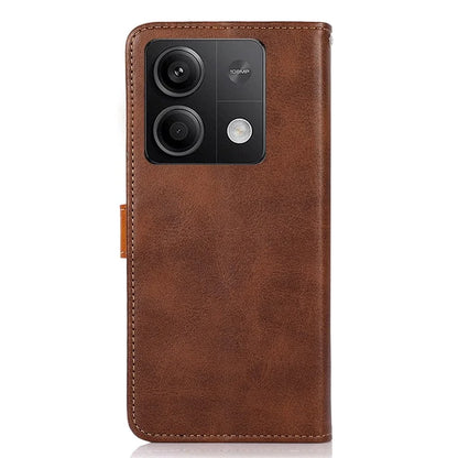 KHAZNEH For Xiaomi Redmi Note 13 5G / 13 5G (China) Phone Case PU Leather Wallet Stand Phone Cover Shell